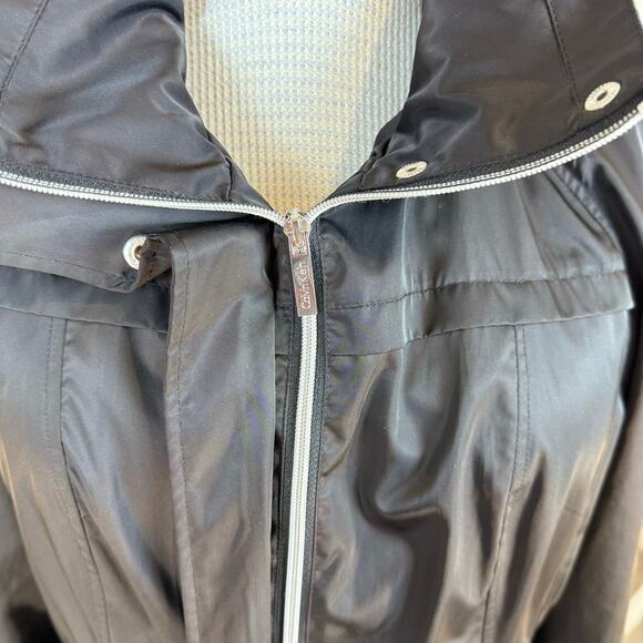 Calvin Klein size Large women's black long line tunic length jacket, #4176 - Picture 8 of 13